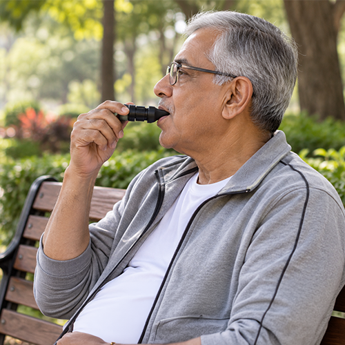 breathing support at home