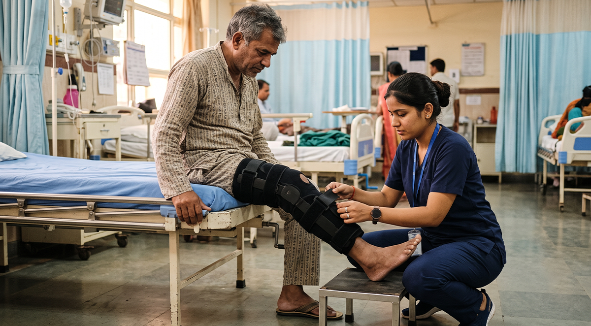 knee immobilizer uses