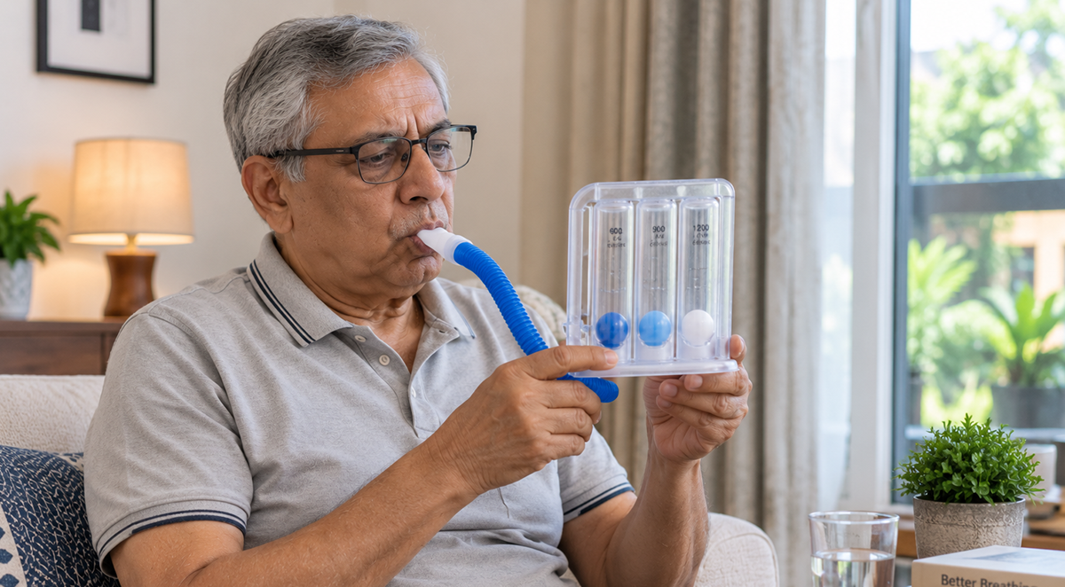 incentive spirometer at home