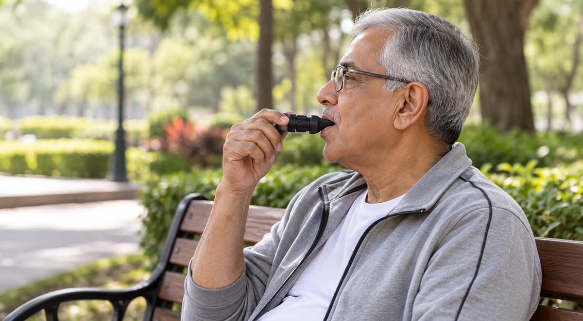 breathing support at home