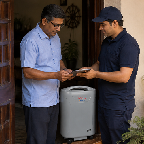 oxygen concentrator on rent India