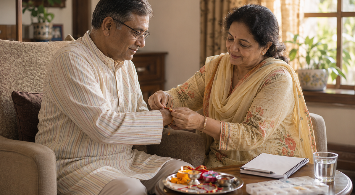Rakhi gifts for sister caregiver