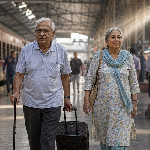 senior citizen travel concessions India