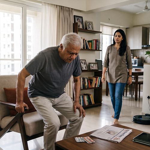 Parent Find It Hard To Stand Up From A Chair