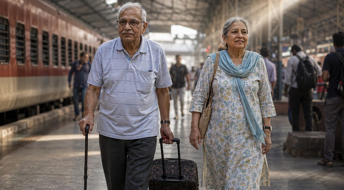 senior citizen travel concessions India