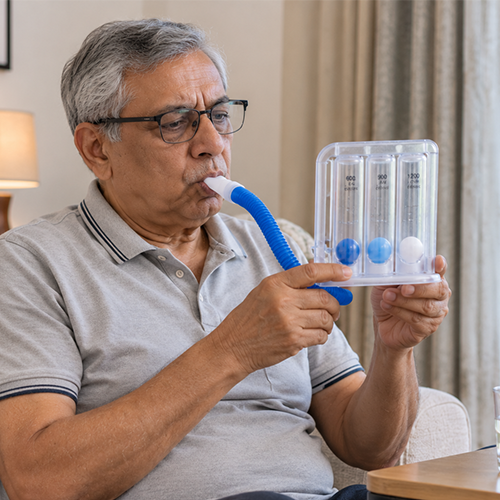 incentive spirometer at home
