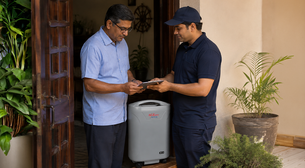oxygen concentrator on rent India