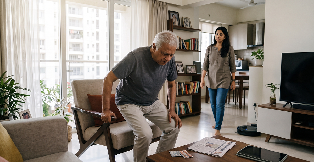 Parent Find It Hard To Stand Up From A Chair