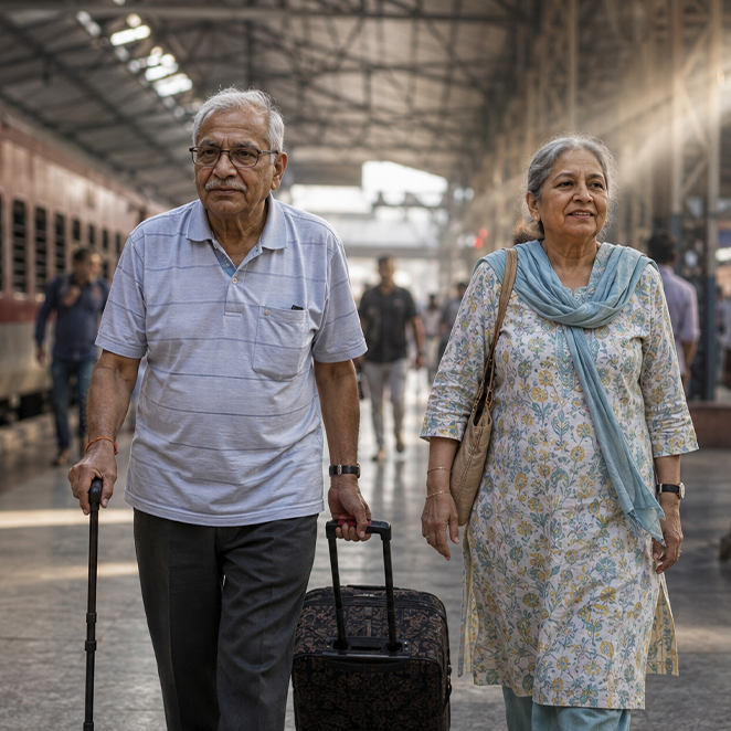 Travel Concessions for Senior Citizens in India: Trains, Flights, and Buses